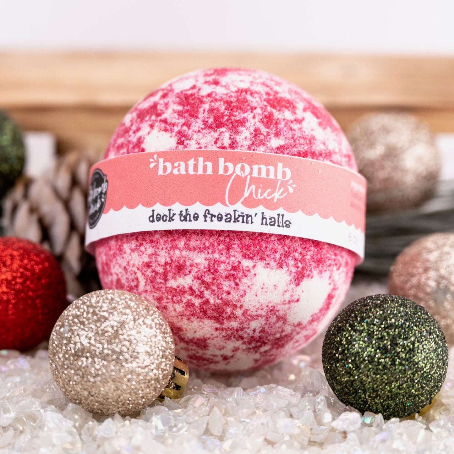 DECK THE FREAKIN' HALLS | Bath Bomb