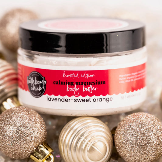 LAVENDER & SWEET ORANGE - LIMITED EDITION Calming Magnesium Body Butter