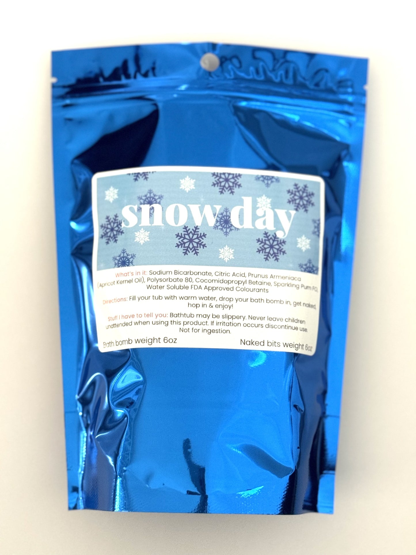 SNOW DAY| Mini Bath Bombs