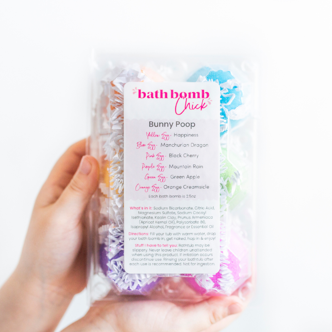BUNNY POOP | Bath Bombs