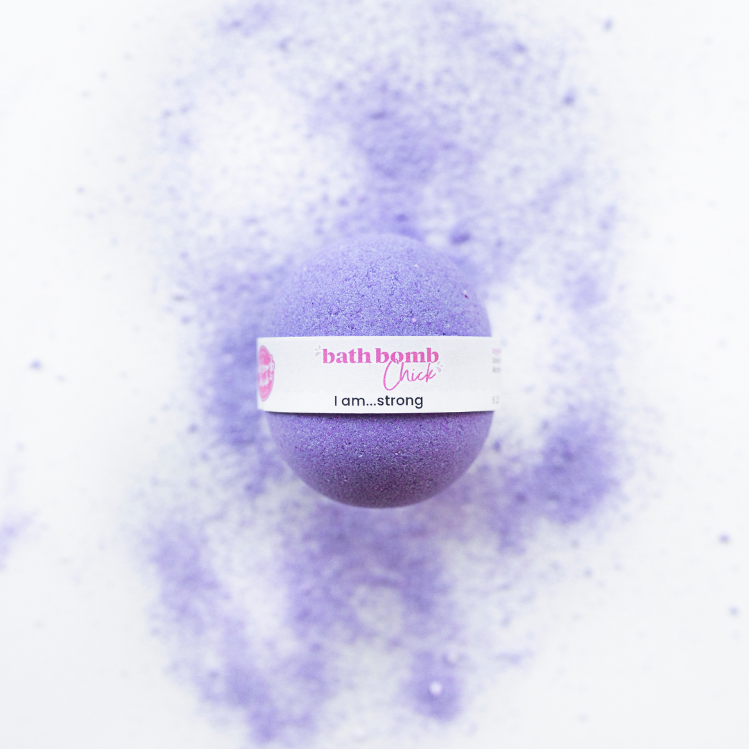 "I AM.....STRONG" Affirmation | Bath Bomb