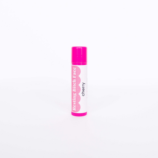 RESTING BITCH FACE - CHERRY | Lip Balm