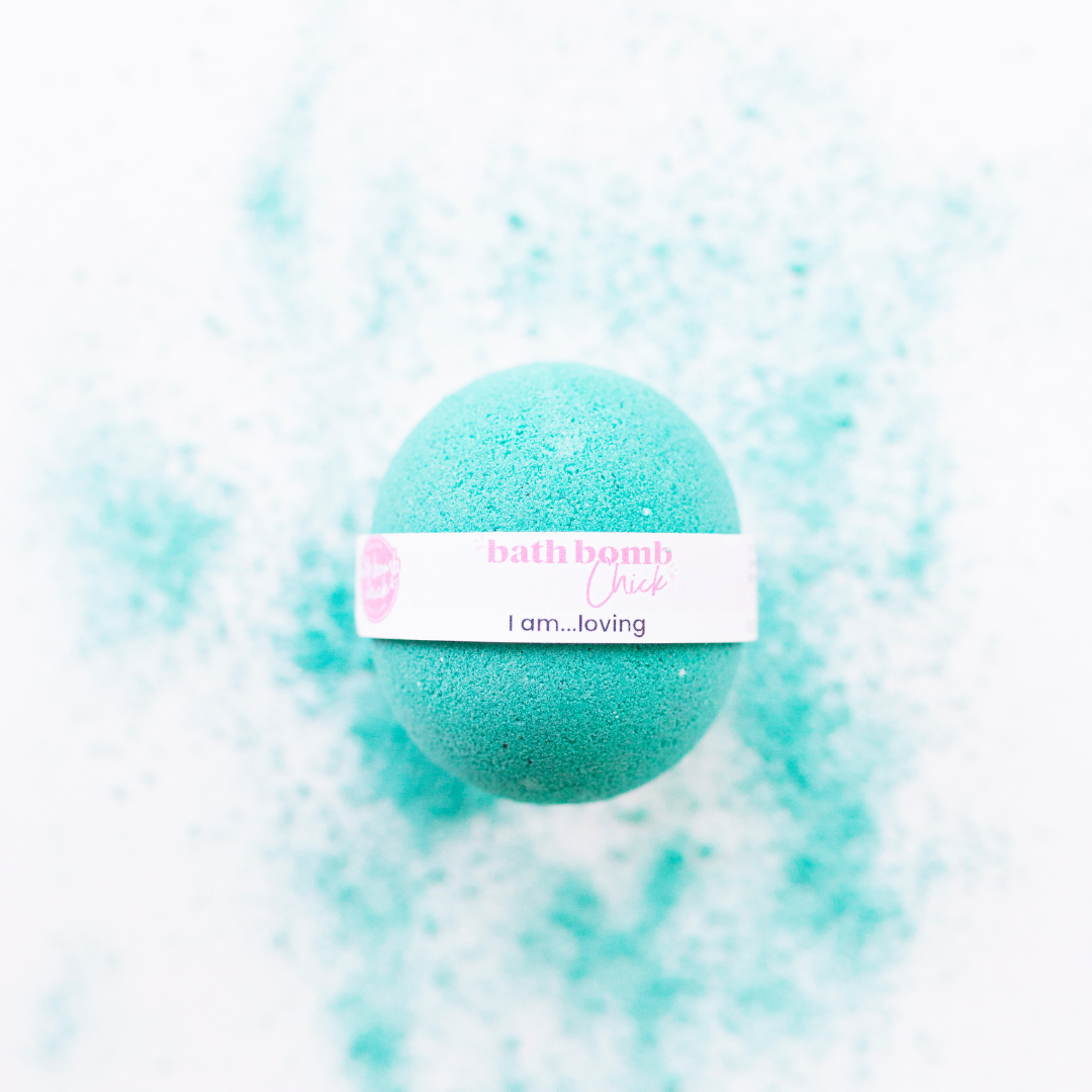 "I AM.....LOVING" Affirmation | Bath Bomb